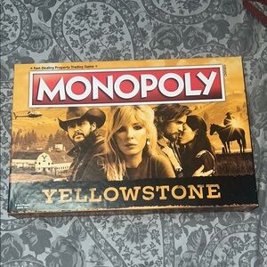 Monopoly Yellowstone Board Game